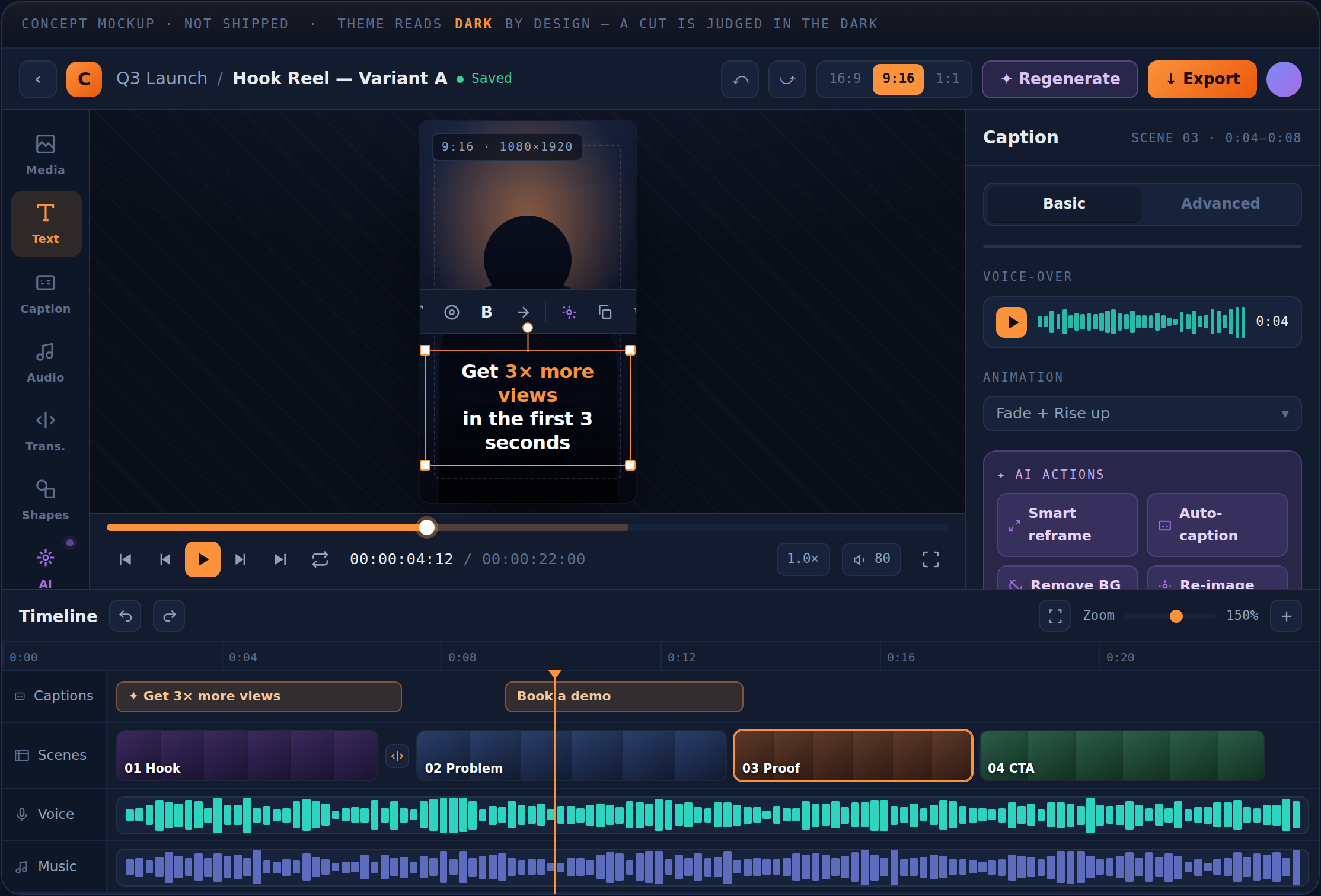 GetClipFox — turn a script into a video with AI